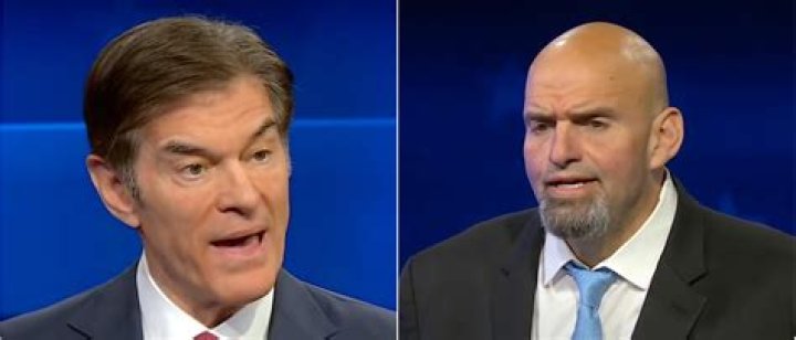 Fetterman stumbles during debate when questioned about flipflop on