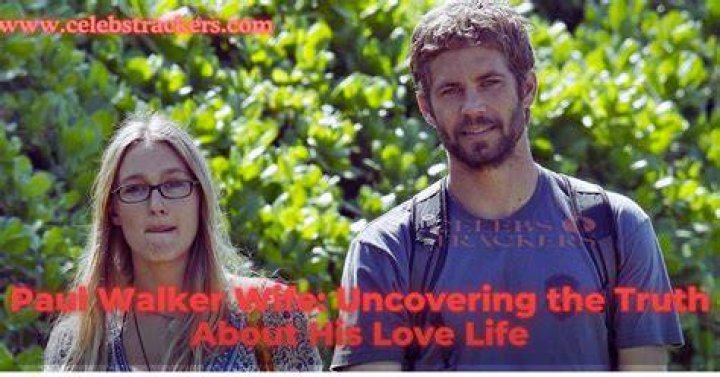 Is Paul Walker A Pedophile? Uncovering The Truth