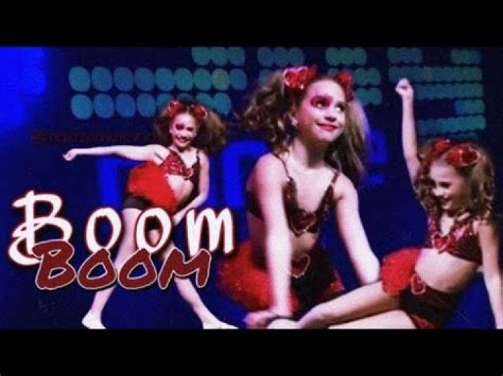 It goes boom boom dance moms lyrics