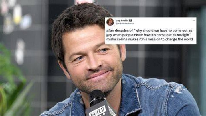 Misha Collins clarifies he's straight after appearing to come out as bi