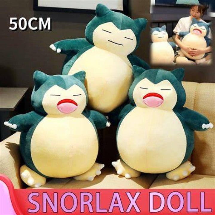 Pok&eacute;mon Dolls Kabigon Snorlax The Pok&eacute;mon Company